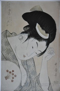 Kitagawa Utamaro Painting - from the series kasen koi no bu 1794 Kitagawa Utamaro Ukiyo e Bijin ga